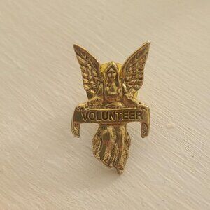 Volunteer Vintage Lapel Pin Brooch Tie Tack